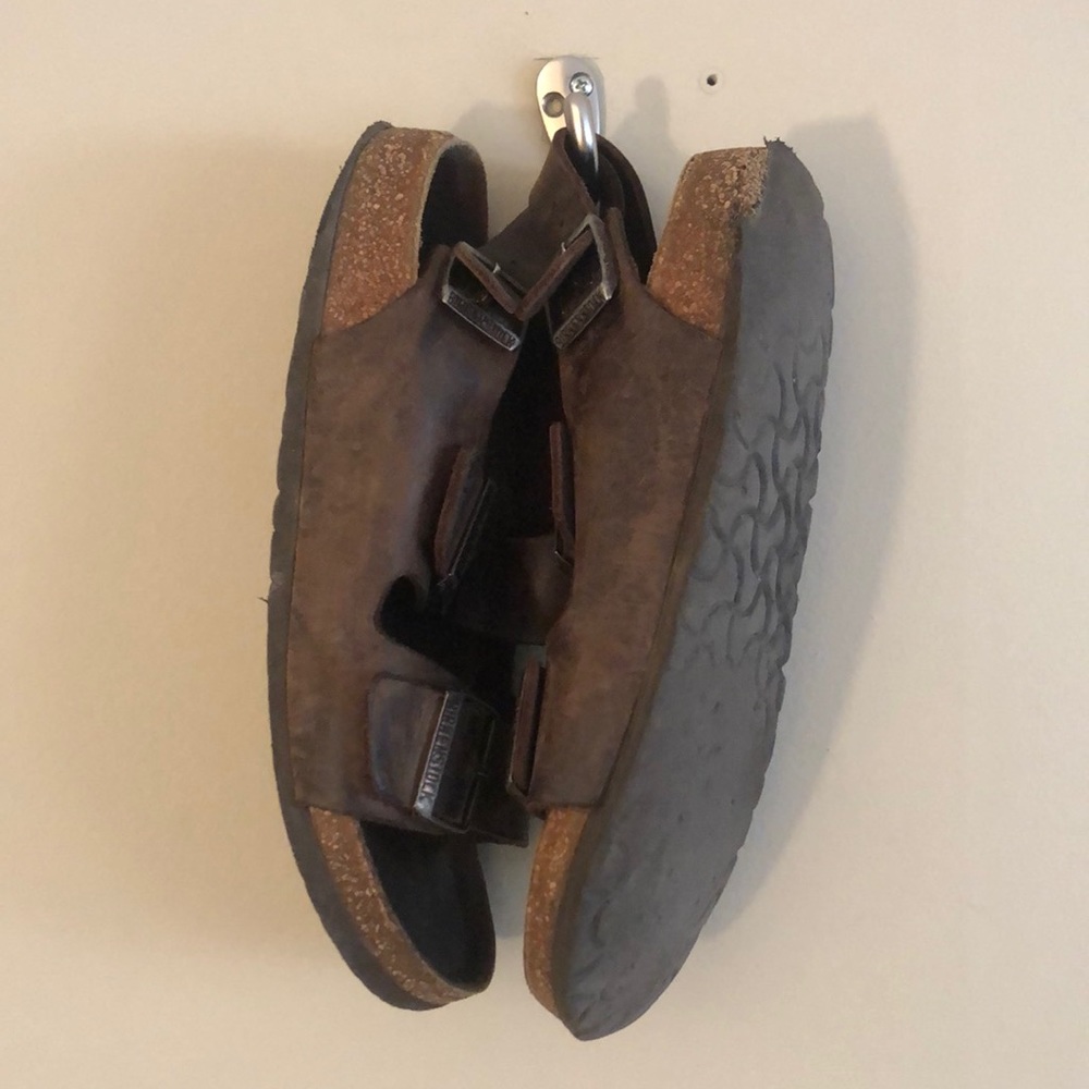 Birkenstocks with back strap